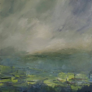 Wetlands. Oil on Canvas. 60 x 60cm